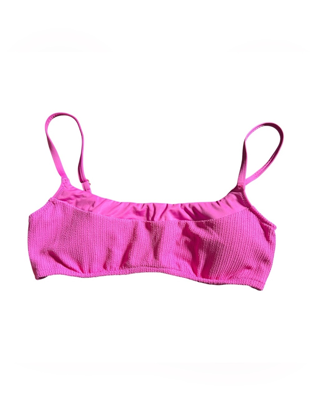 Sanctuary hot pink medium swim top